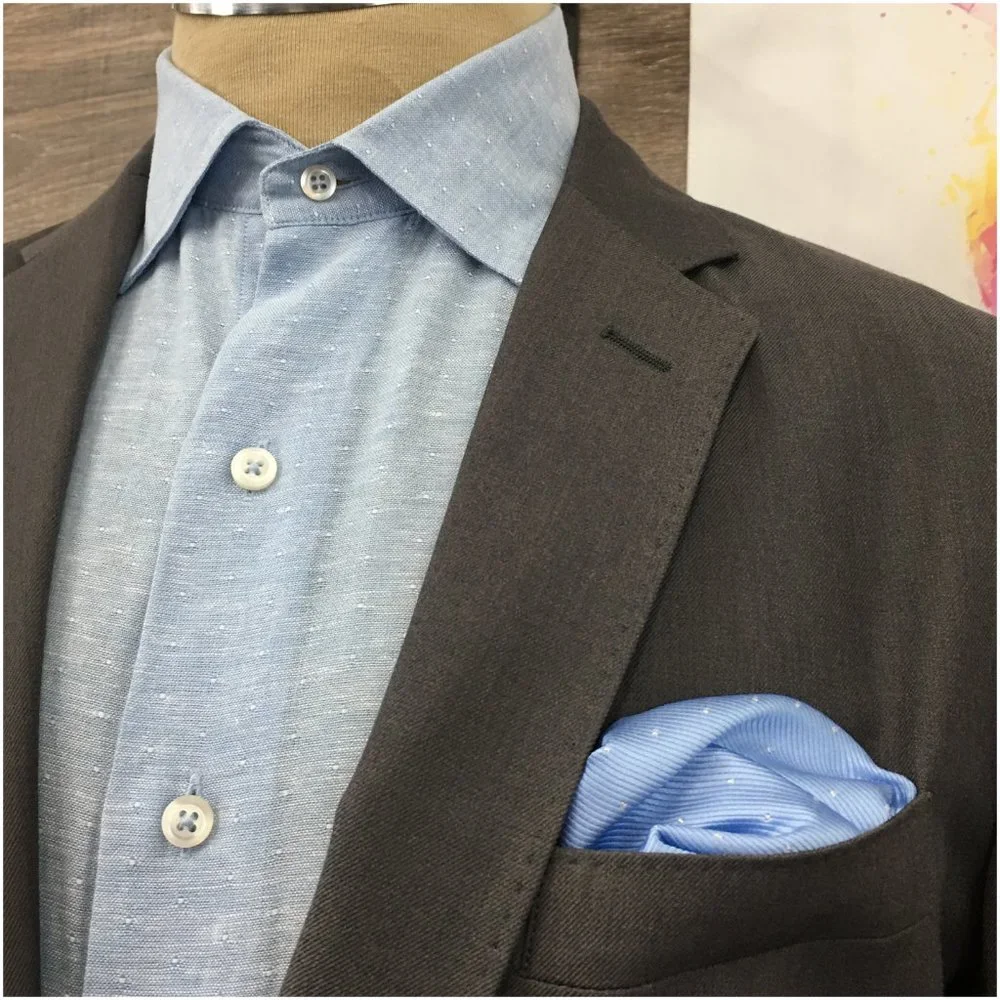 New J Crew Mens Blazer Sport Coat Two Button Casual Jacket 40L Wool Cotton Suits